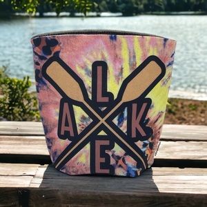 Lake Tie Dye 12oz Can Koozie